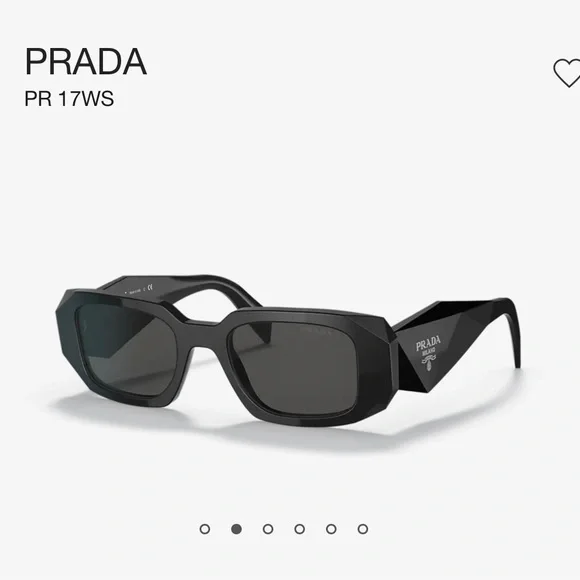 Prada | Accessories | Black Prada Symbole Sunglasses | Poshmark